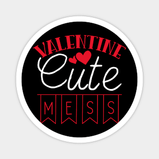 Valentine Cute Mess Magnet